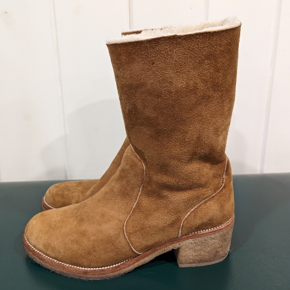 Coach Patsy Suede Boots - Picture 7 of 12